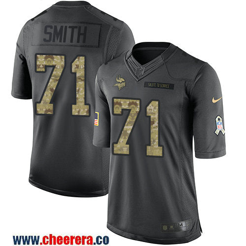 Andre Smith Minnesota Vikings black Salute To Service jersey