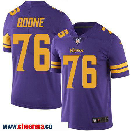 Alex Boone Minnesota Vikings purple Color Rush jersey