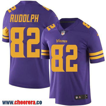 Kyle Rudolph Minnesota Vikings purple Color Rush jersey