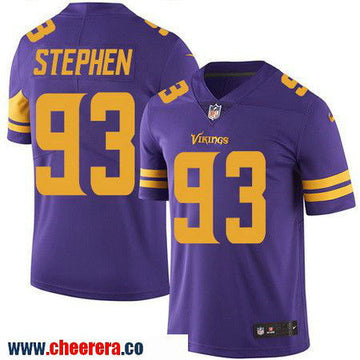 Shamar Stephen Minnesota Vikings purple Color Rush jersey