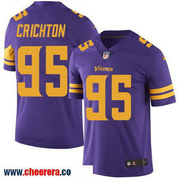 Scott Crichton Minnesota Vikings purple Color Rush jersey