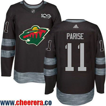 Zach Parise Minnesota Wild black jersey