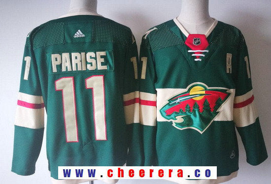 Zach Parise Minnesota Wild green Home jersey