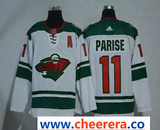 Zach Parise Minnesota Wild white jersey