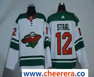 Eric Staal Minnesota Wild white jersey
