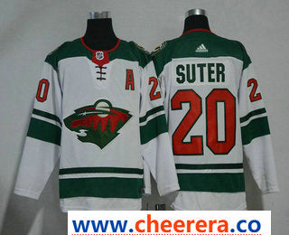 Ryan Suter Minnesota Wild white jersey