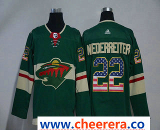 Nino Niederreiter Minnesota Wild green jersey