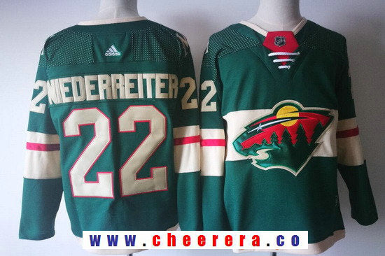 Nino Niederreiter Minnesota Wild Home jersey