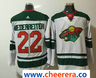Nino Niederreiter Minnesota Wild white jersey