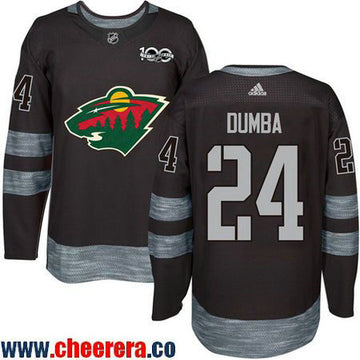 Matt Dumba Minnesota Wild black jersey