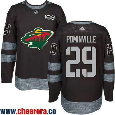 Jason Pominville Minnesota Wild black jersey