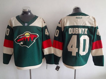 Devan Dubnyk Reebok Minnesota Wild green Stadium Series jersey