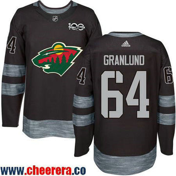 Mikael Granlund Minnesota Wild black jersey