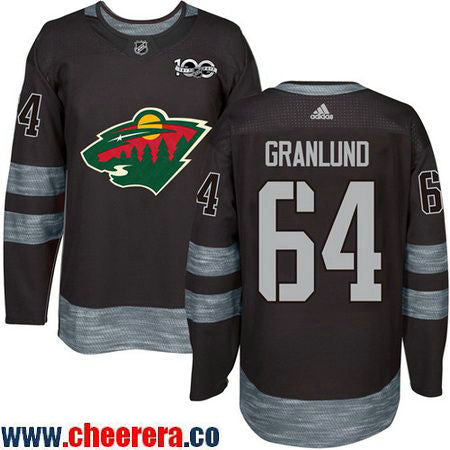 Mikael Granlund Minnesota Wild black jersey