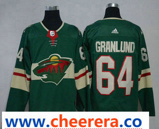 Mikael Granlund Minnesota Wild green jersey