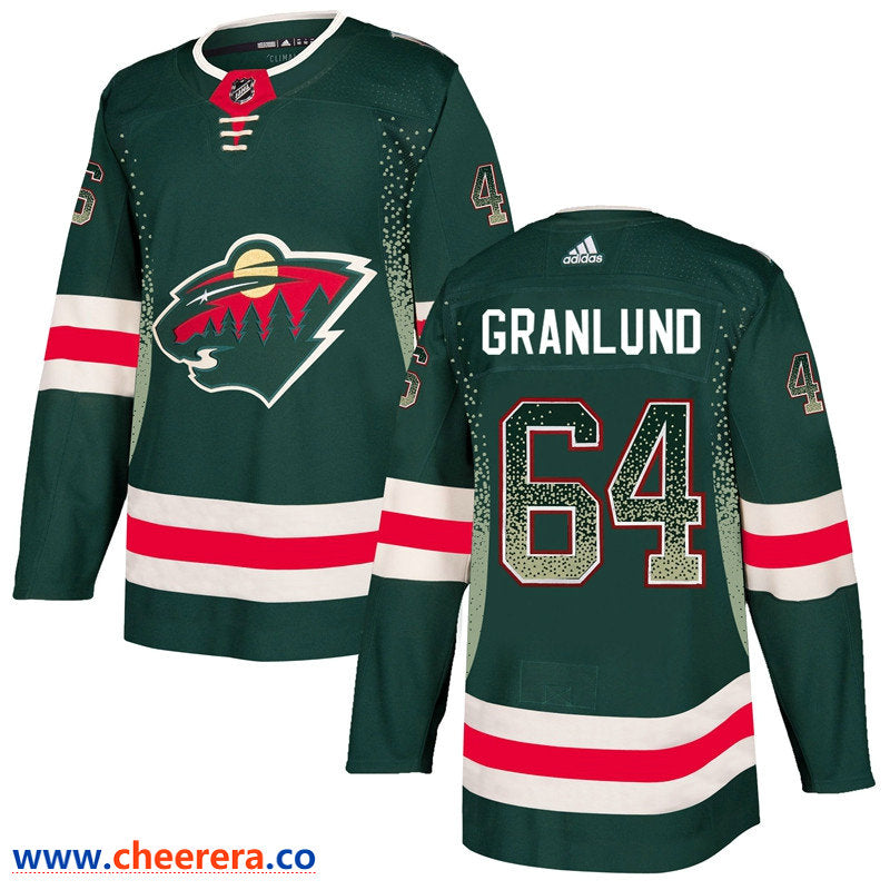 Mikael Granlund Minnesota Wild green Fashion jersey