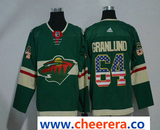 Mikael Granlund Minnesota Wild green jersey