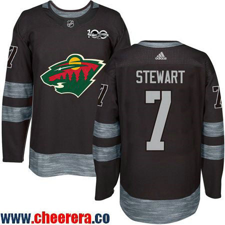 Chris Stewart Minnesota Wild black jersey
