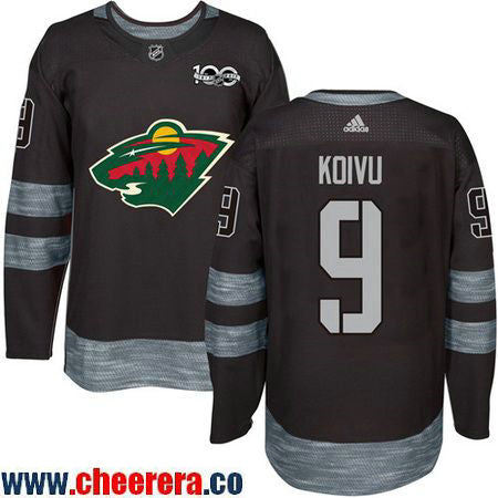 Mikko Koivu Minnesota Wild black jersey