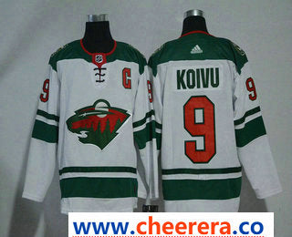 Mikko Koivu Minnesota Wild white jersey