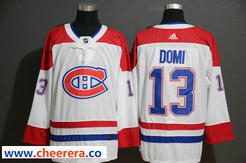 Max Domi Montreal Canadiens white jersey