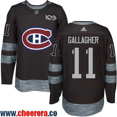 Brendan Gallagher Montreal Canadiens black jersey