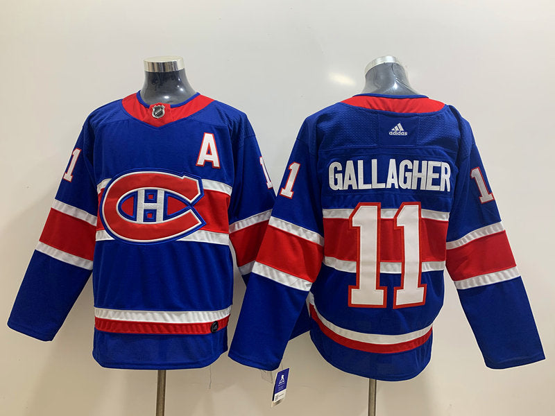 Brendan Gallagher Montreal Canadiens blue Alternate jersey