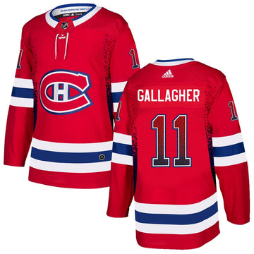 Brendan Gallagher Montreal Canadiens red Fashion jersey