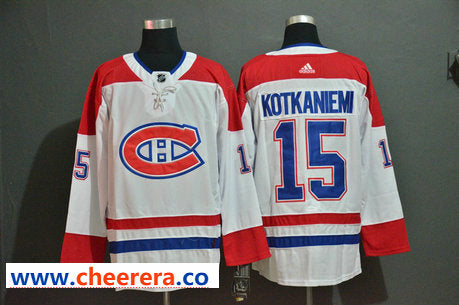 Jesperi Kotkaniemi Montreal Canadiens white jersey