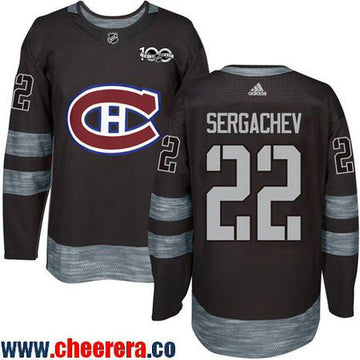 Mikhail Sergachev Montreal Canadiens black jersey