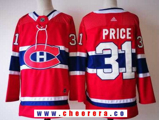 Carey Price Montreal Canadiens red Home jersey