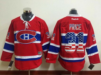Carey Price Montreal Canadiens red jersey