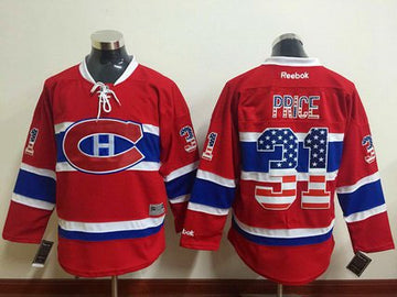 Carey Price Montreal Canadiens red jersey