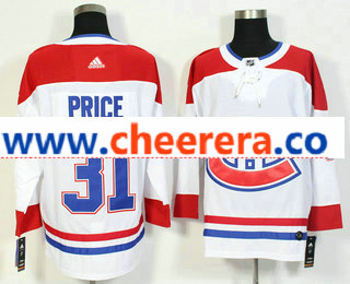 Carey Price Montreal Canadiens white jersey