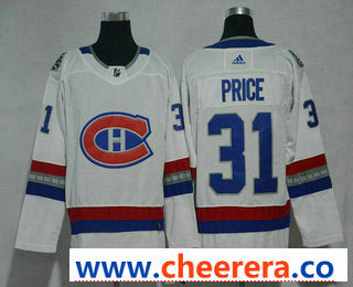 Carey Price Montreal Canadiens white Authentic jersey