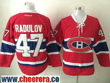 Alexander Radulov Montreal Canadiens red Throwback jersey