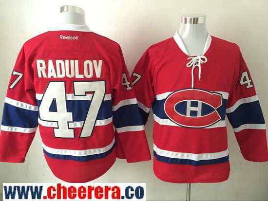 Alexander Radulov Montreal Canadiens red Throwback jersey