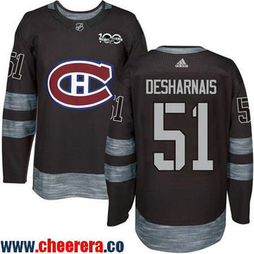 David Desharnais Montreal Canadiens black jersey