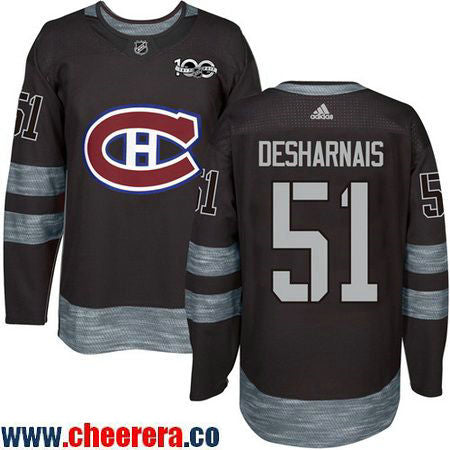 David Desharnais Montreal Canadiens black jersey