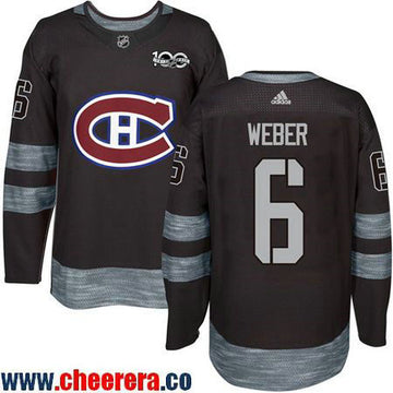Shea Weber Montreal Canadiens black jersey