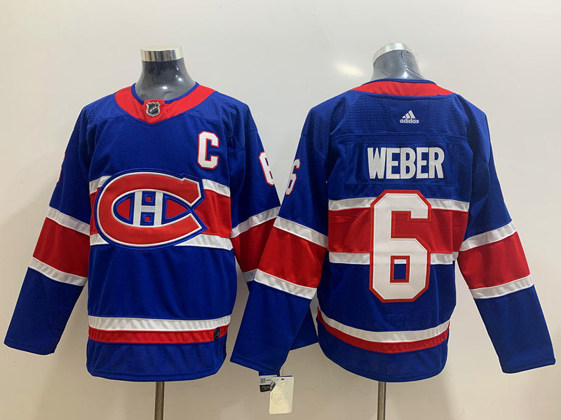 Shea Weber Montreal Canadiens blue Alternate jersey