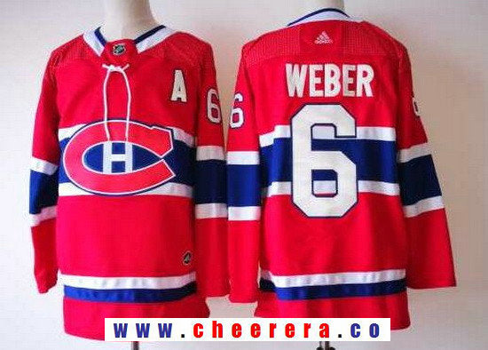 Shea Weber Montreal Canadiens red Home jersey