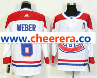 Shea Weber Montreal Canadiens white jersey