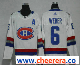 Shea Weber Montreal Canadiens white Authentic jersey