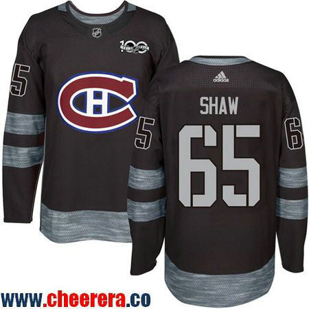 Andrew Shaw Montreal Canadiens black jersey