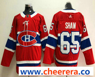 Andrew Shaw Montreal Canadiens red jersey