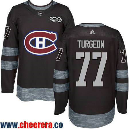 Pierre Turgeon Montreal Canadiens black jersey