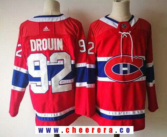 Jonathan Drouin Montreal Canadiens red Home jersey