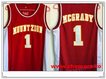 Mount Zion Christian High School Tracy McGrady Bel-Air Academy red jersey