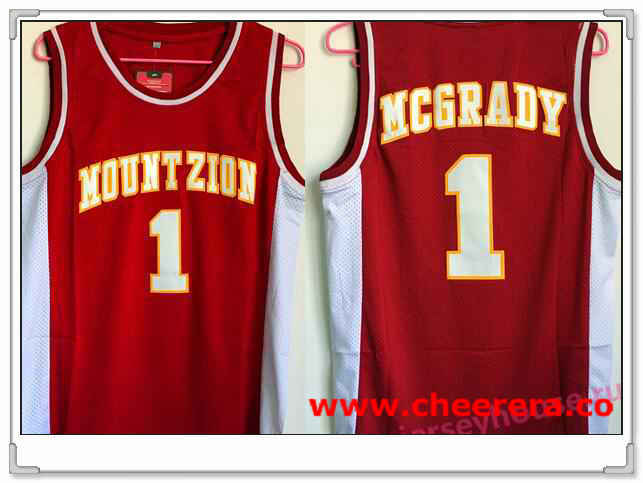 Mount Zion Christian High School Tracy McGrady Bel-Air Academy red jersey